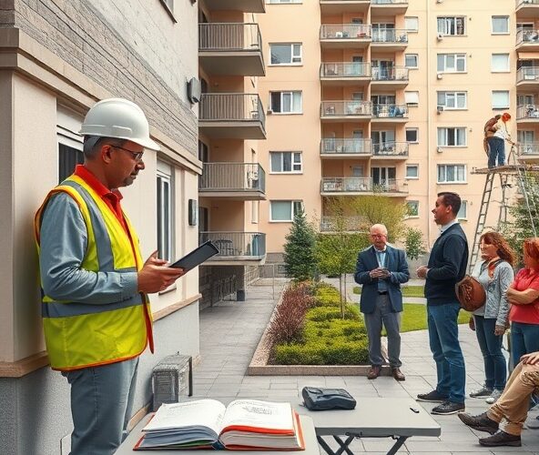 Kto w wspólnocie odpowiada za przegląd pięcioletni budynku i rejestr?