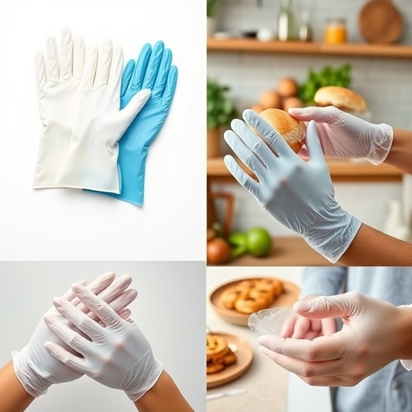 rękawice spożywcze