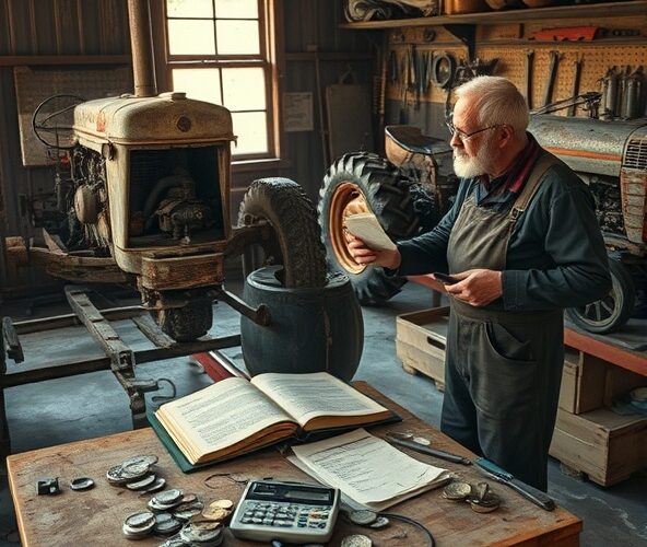 Czy renowacja ciągników w małym warsztacie przy 20% marży się opłaca?