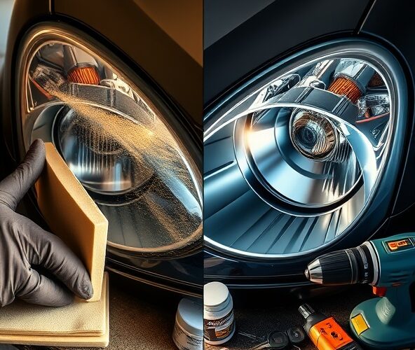 Czy samodzielna renowacja lamp samochodowych podniesie cenę auta?