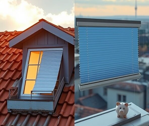 Jakie rolety zewnętrzne w Warszawie na poddasze obniżą rachunki?