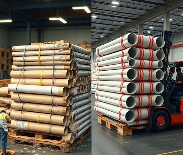 Jak optymalnie pakować rury PP do wysyłki, by zmniejszyć zwroty?