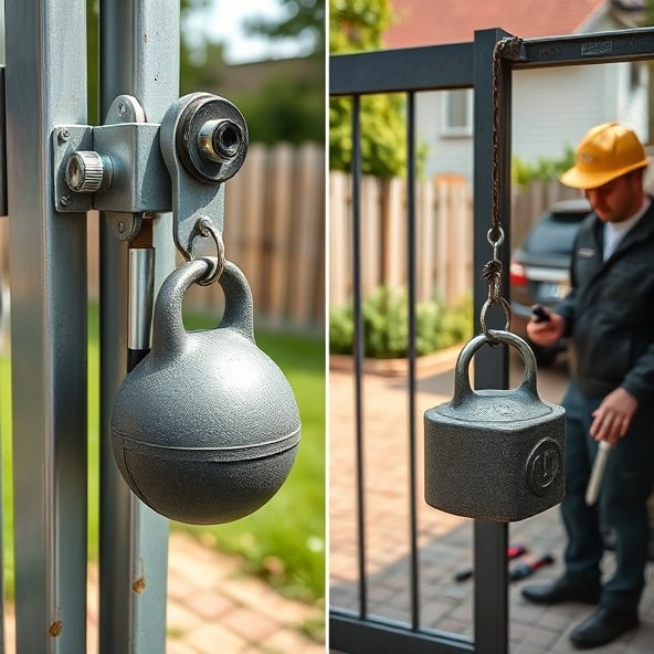 samozamykacz dla furtki