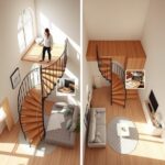 schody spiralne