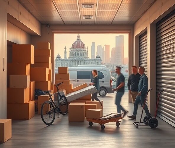 Czy wynajem self storage w Warszawie opłaca się przy przeprowadzce?