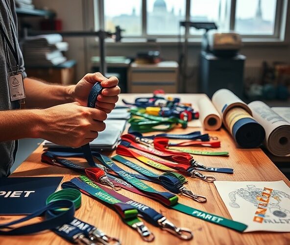 Gdzie w Warszawie zamówić trwałe smycze reklamowe rPET do 300 sztuk?