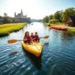 spływ kajakowy uniejów