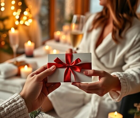 Jak sprzedawać vouchery spa dla dwojga jako prezent świąteczny?