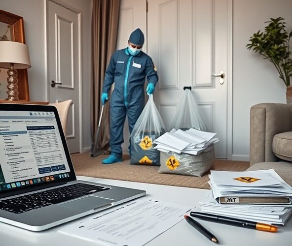 Jak zarejestrować fakturę VAT za sprzątanie mieszkań po zgonach?