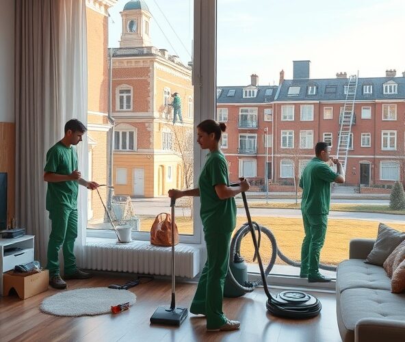 Jak zamówić sprzątanie w Sosnowcu po najemcy z myciem okien w 48 h?