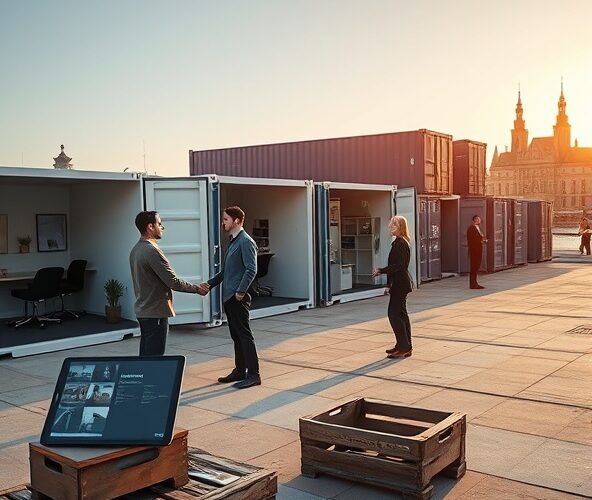 Gdzie w Poznaniu sprzedać kontener biurowy, by dostać najlepszą cenę?