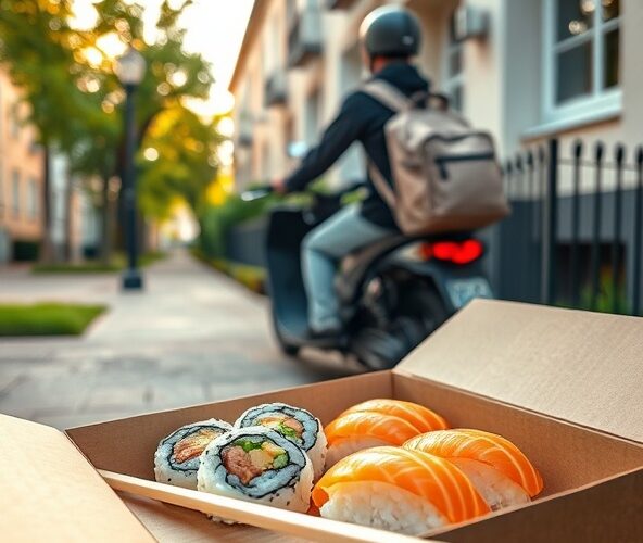 Gdzie na Bielanach zamówię świeże sushi z szybką dostawą?