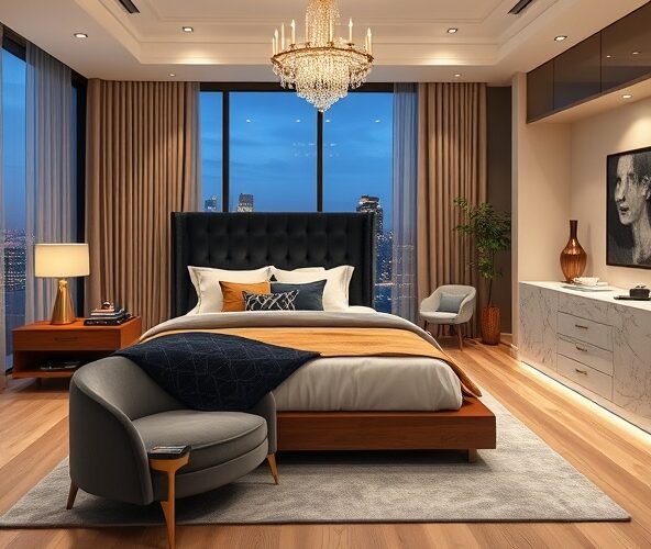 Jak zaprojektować sypialnię luksusową, by podnieść cenę wynajmu?