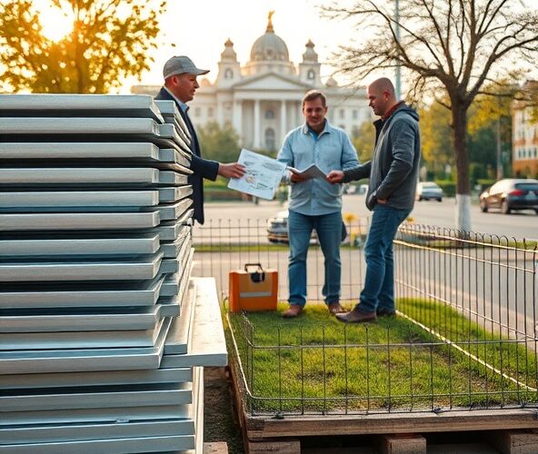 Jak kupić tanią stal w Warszawie na ogrodzenie działki bez utraty jakości?
