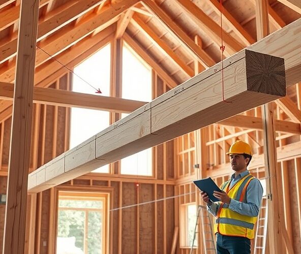 Jak obliczyć nośność tarcicy budowlanej C24 przy rozpiętości 5 m?