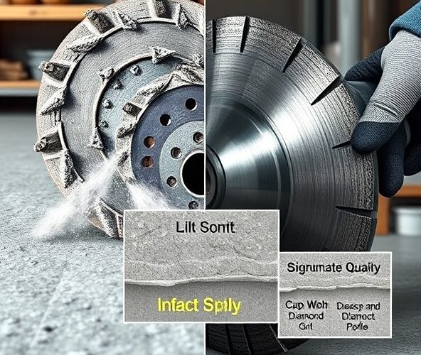 Jak wybrać tarcze garnkowe do betonu, by zmniejszyć odpryski?