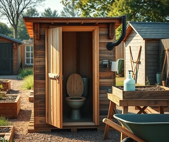 Jaka toaleta na działkę bez prądu i kanalizacji do 1500 zł?