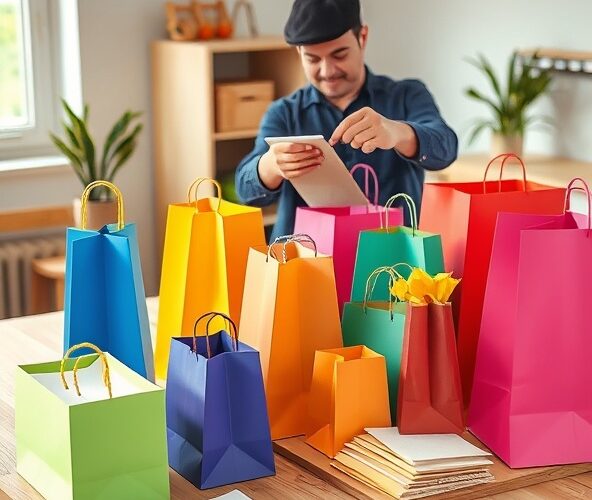 Jak wybrać dostawcę torb papierowych kolorowych dla JDG?