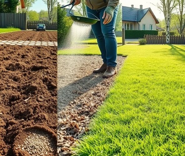 Kiedy i jak siać trawę z siewu w Nadarzynie, by nie robić poprawek?