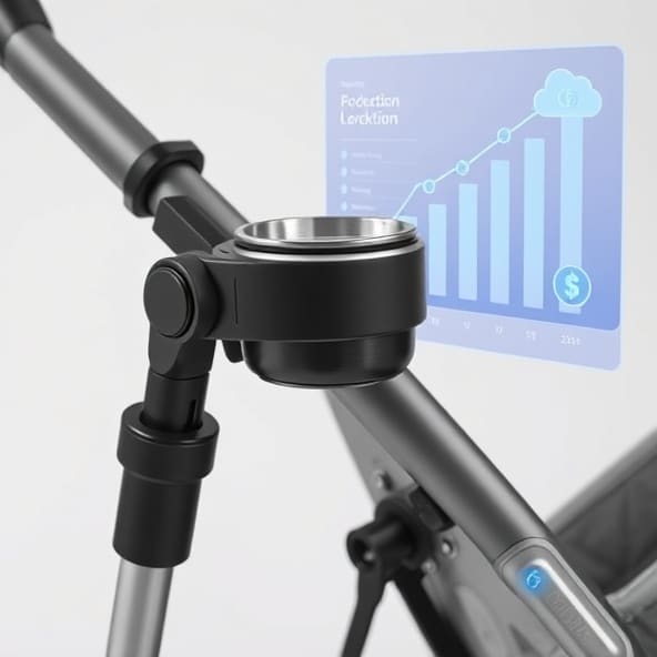 uchwyt na kubek do wózka