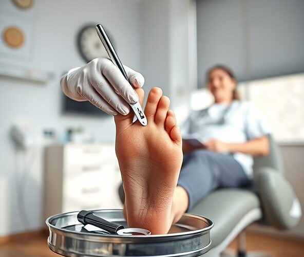 Jak wdrożyć usuwanie odcisków stóp w gabinecie, by zyskać pacjentów?