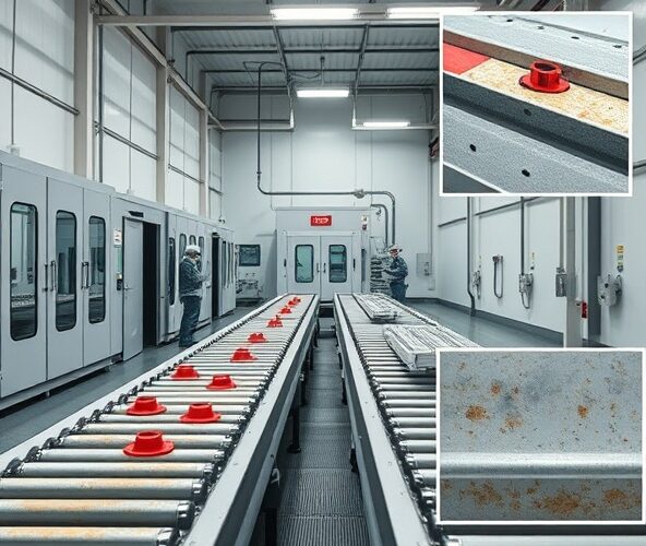 Jak warszawska malarnia proszkowa może zmniejszyć odbarwienia i odpryski na elementach narażonych na sól drogową?