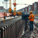 wbijanie ścianki szczelnej