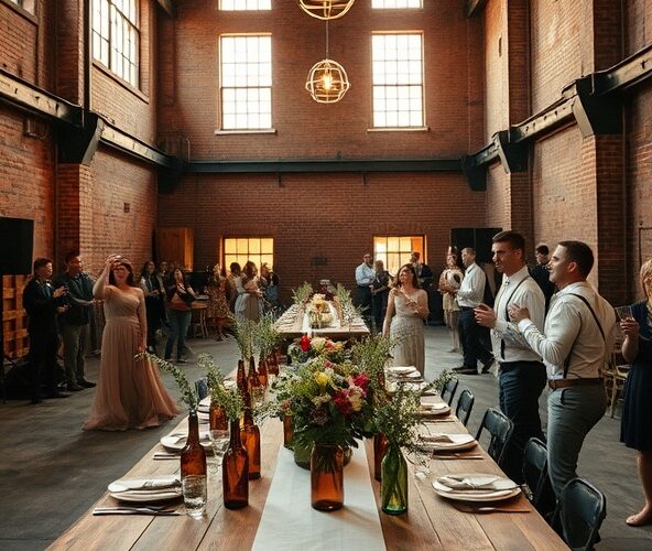 Jak zorganizować wesele w stylu industrialnym do 35 tys. zł?
