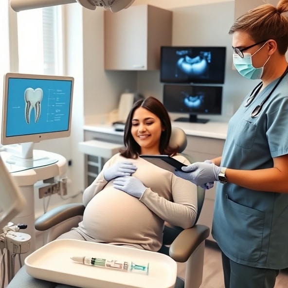 wizyta u dentysty a ciąża