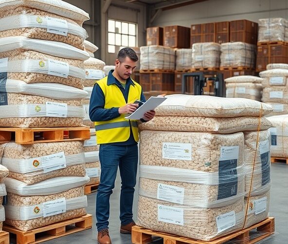 Jak oznakować worki foliowe na pellet na eksport dla JDG?