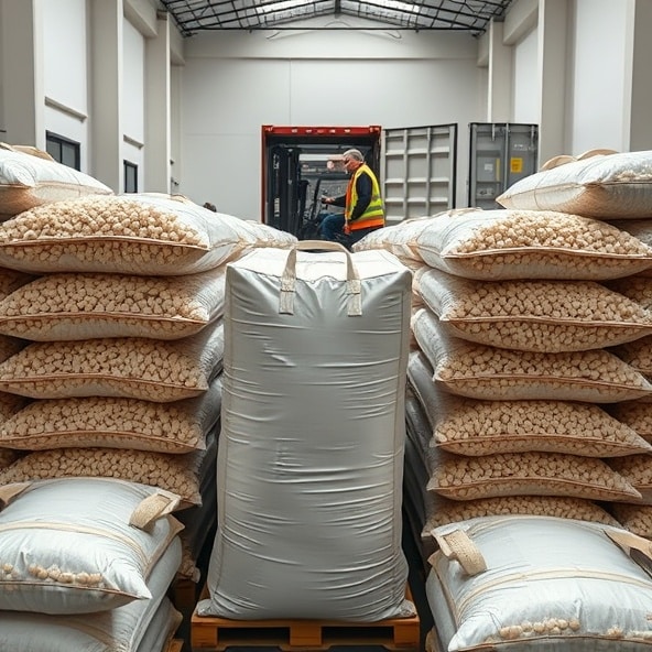 worki foliowe na pellet