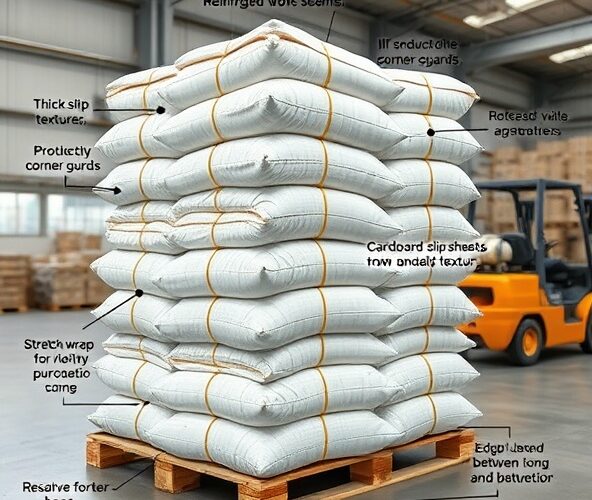 Worki foliowe na pellet 15 kg — jak zmniejszyć uszkodzenia?