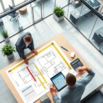 wydzielenie powierzchni biurowych