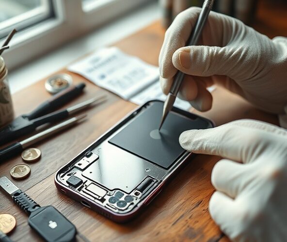 Czy samodzielna wymiana tyłu iPhone 13 mini w Polsce się opłaca?