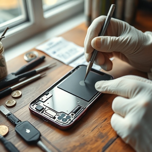 wymiana tyłu iphone 13 mini