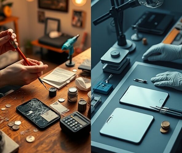 Czy samodzielna wymiana tyłu iPhone 13 mini wyjdzie taniej niż serwis?