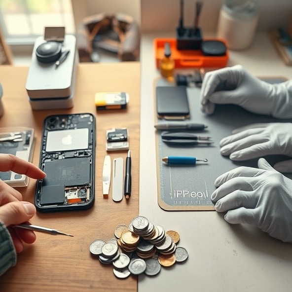 wymiana tyłu iphone 13 mini