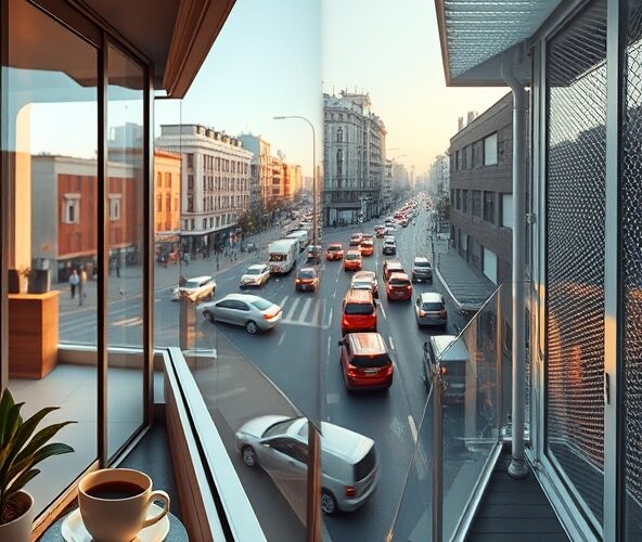 Która zabudowa na taras lepiej tłumi hałas: szkło czy poliwęglan?