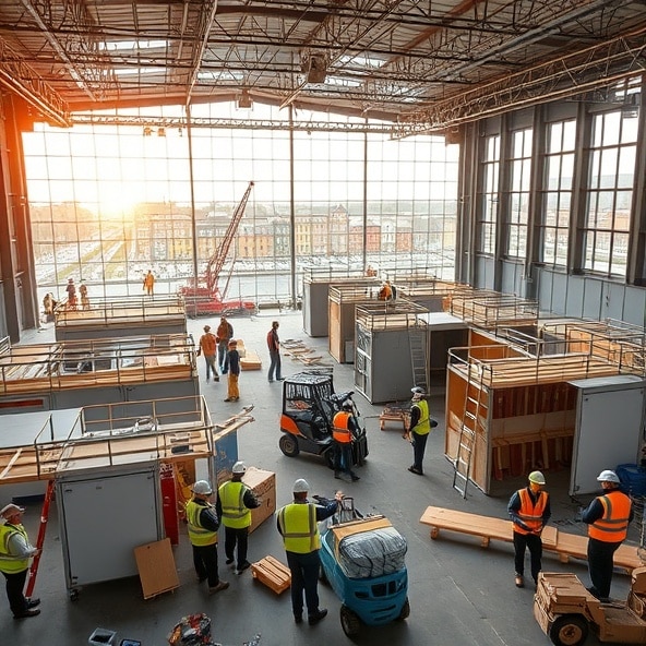 zabudowa stoisk targowych gdańsk