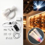 zestaw światłowodów