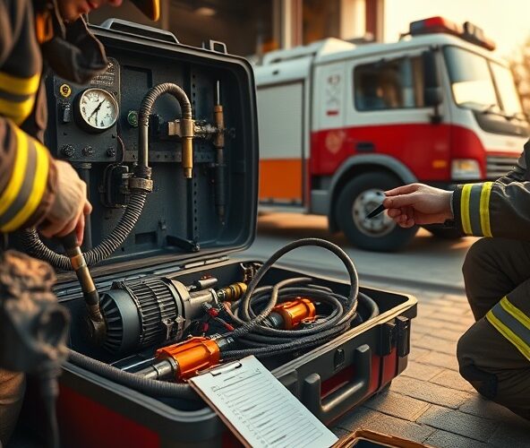 Jak często OSP powinna przeglądać zestaw hydrauliczny?