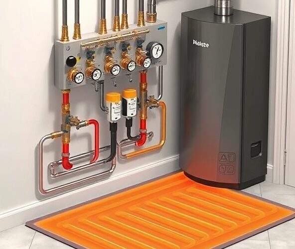 Jaki zestaw hydrauliczny do podłogówki 120 m² przy kotle gazowym?