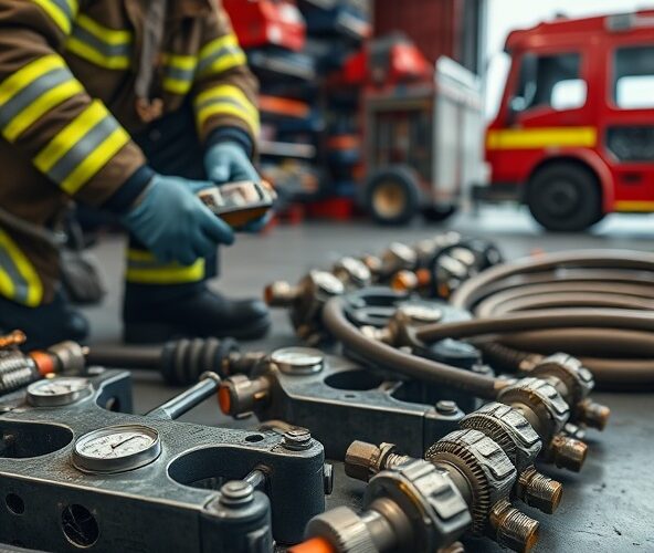 Jak często OSP powinna przeglądać zestaw hydrauliczny?