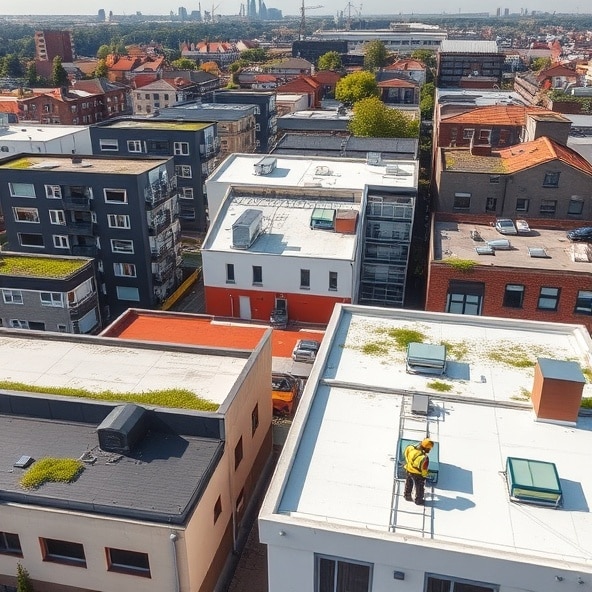 dachy płaskie chorzów