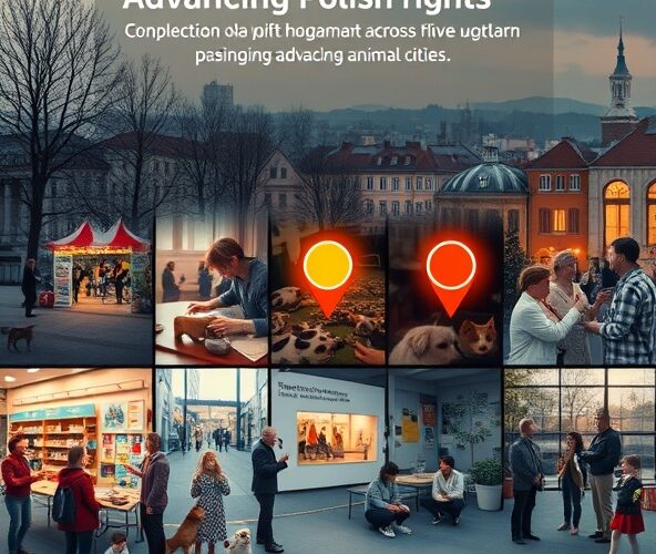 Jak pilotaż 5 miast wesprze działania na rzecz praw zwierząt w Polsce?