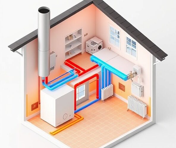 Jak dobrać moc kotła do instalacji ogrzewania gazowego w domu 120 m² z grzejnikami i częściową podłogówką?
