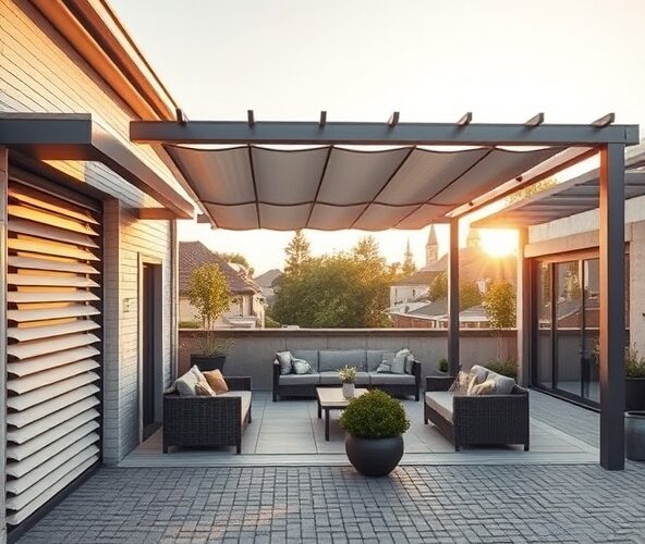 Jakie pergole w Mińsku Mazowieckim wybrać, by taras wymagał minimum konserwacji?