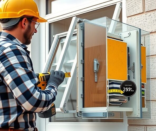 Ile kosztuje montaż rolety antywłamaniowej dla okna 150×150?