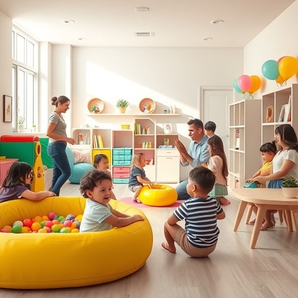 sala zabaw dla najmłodszych