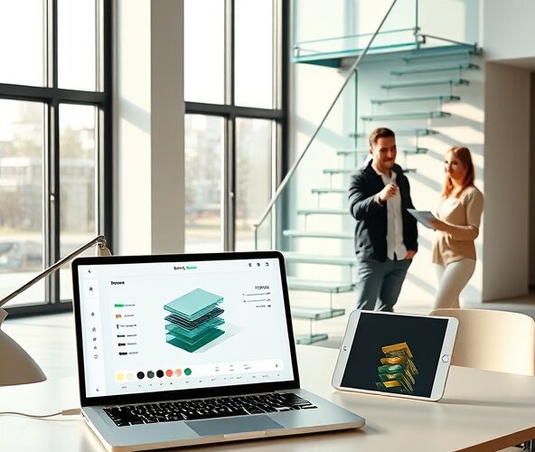 Czy konfigurator schodów szklanych bez kodu opłaca się w e‑sklepie?